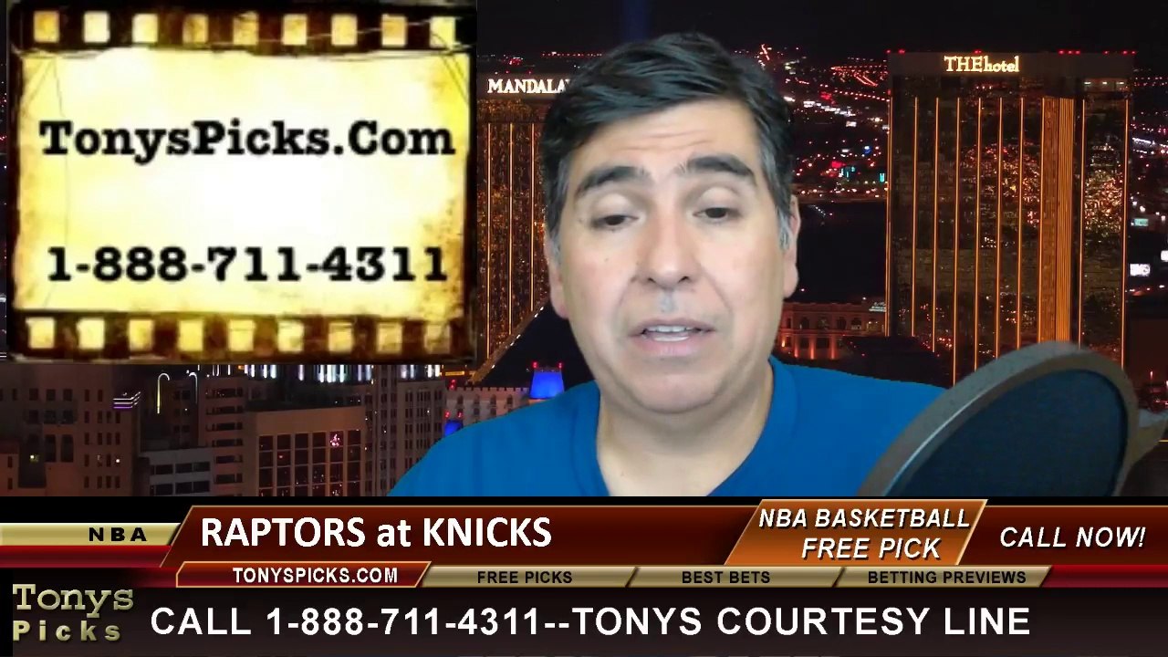 New York Knicks vs. Toronto Raptors Pick Predic...