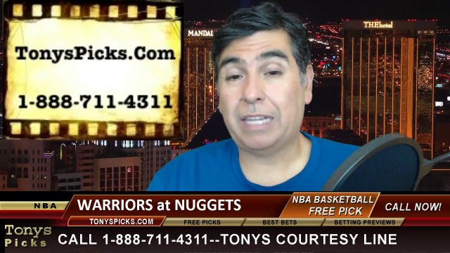 Denver Nuggets vs/ Golden St Warriors Pick Prediction NBA Pro Basketball Odds Preview 4-16-2014