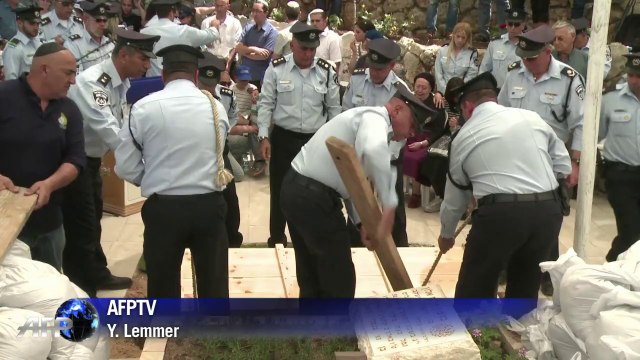 Israel mourns police officer killed by gunman