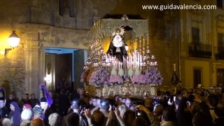 SSM2014 - Valencia - Encuentro del Nazareno, en su Segunda Caída, con la Virgen de los Dolores