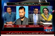 NEWS One Mazrat Kay Sath Saifan Khan with MQM Asif Husnain (15 April 2014)