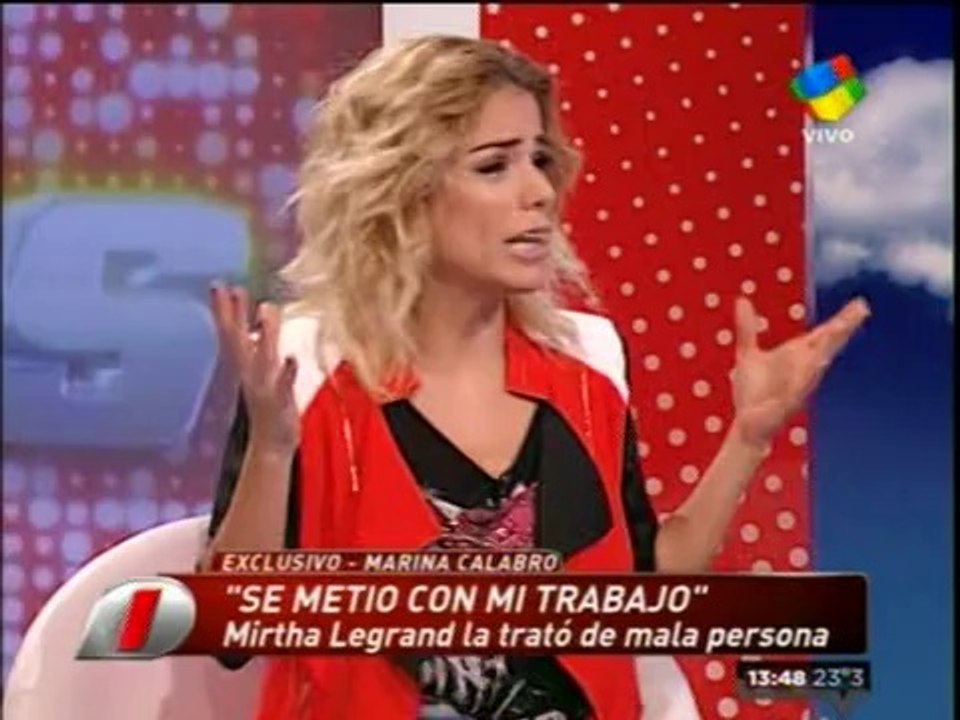La bronca de Marina