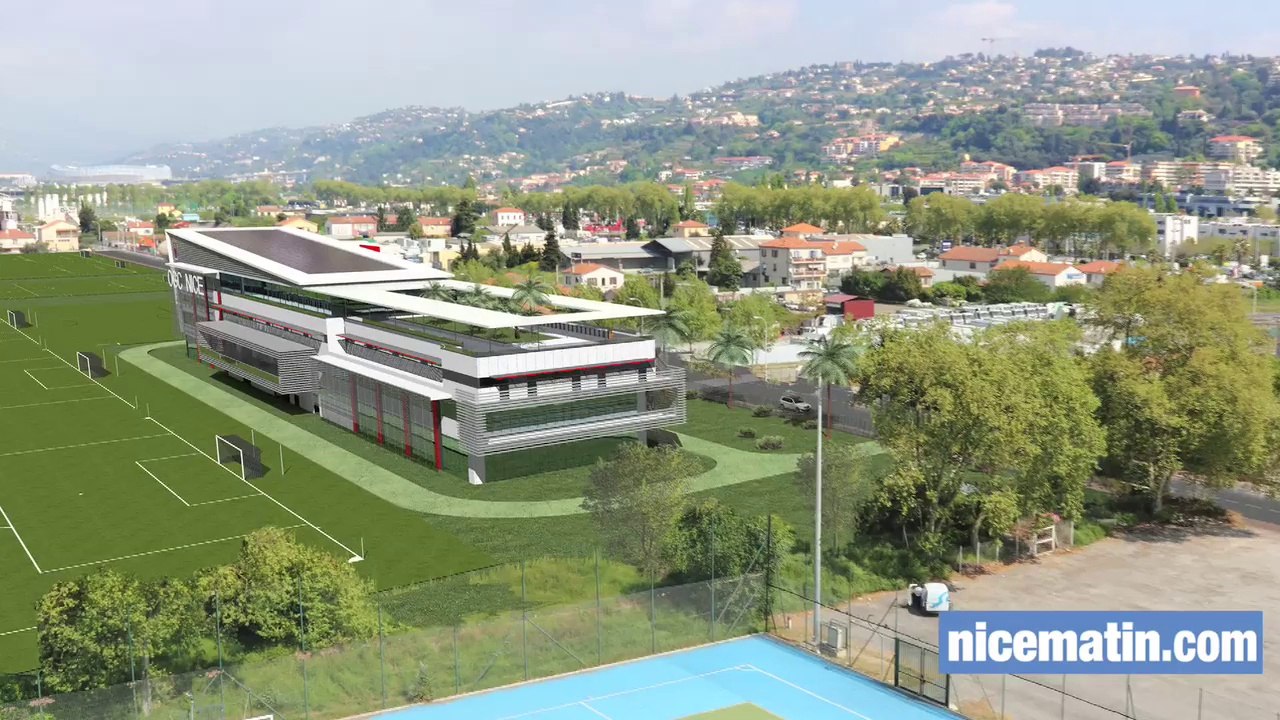 Présentation du futur centre d'entraînement de l'OGC Nice