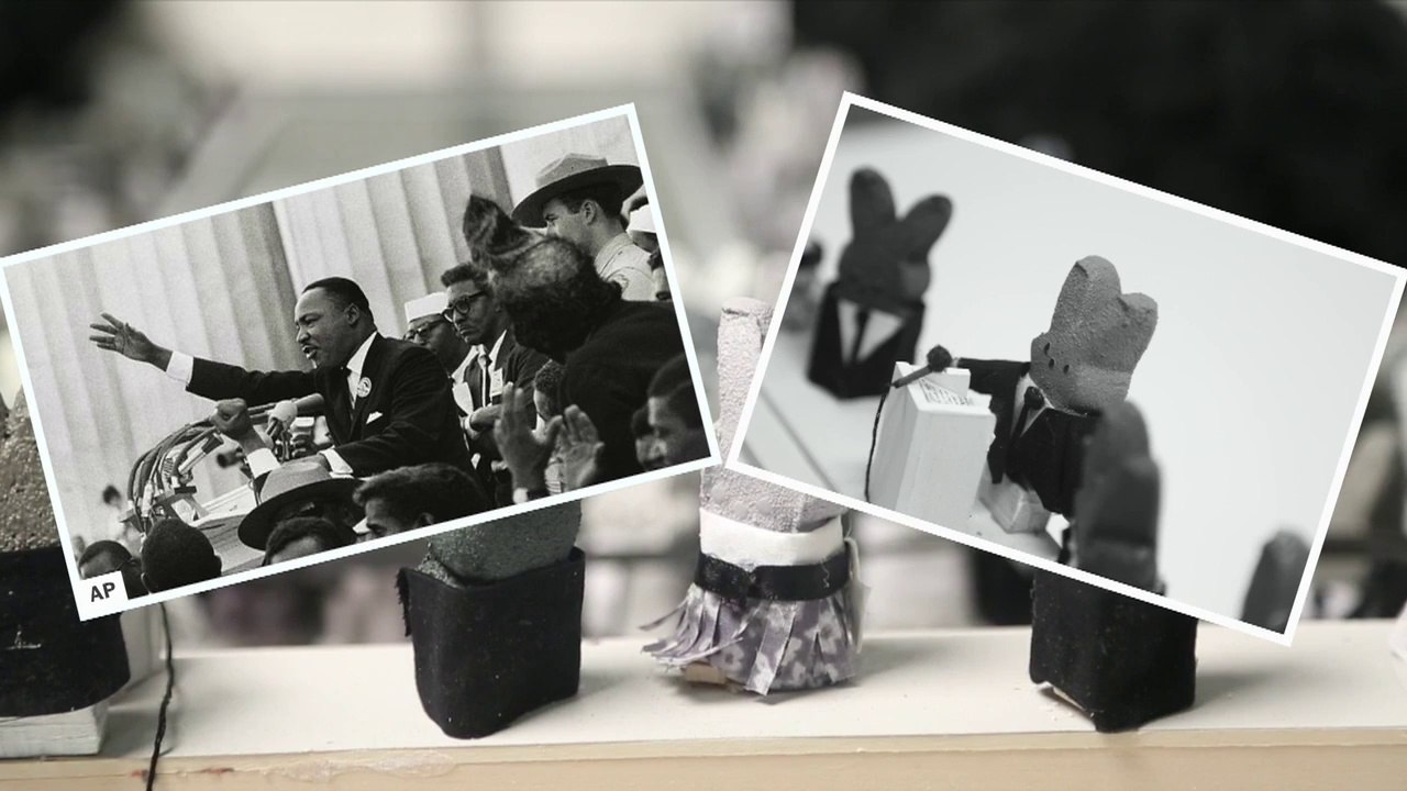 Peeps Show 2014: 'I Have a Dream: Martin Luther King Jr. Addresses the Peeple'