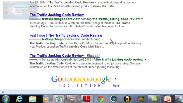 The Traffic Jacking Code Review Proof Product Launch Jacking WorksCreator Paul Birdsall