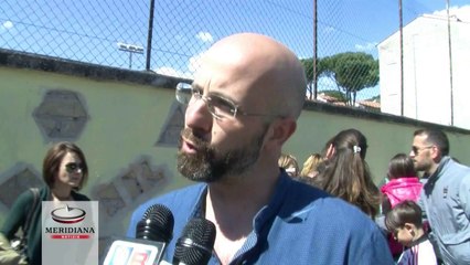 Murales di pensieri e una stazione metro immaginaria per riqualificare il quartiere San Basilio