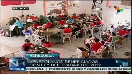 Venezuela: ley orgánica del trabajo revolucionaria protege a obreros