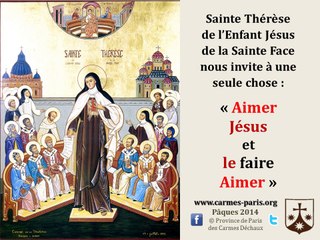 3. Prier avec l'icône de sainte Thérèse de Lisieux