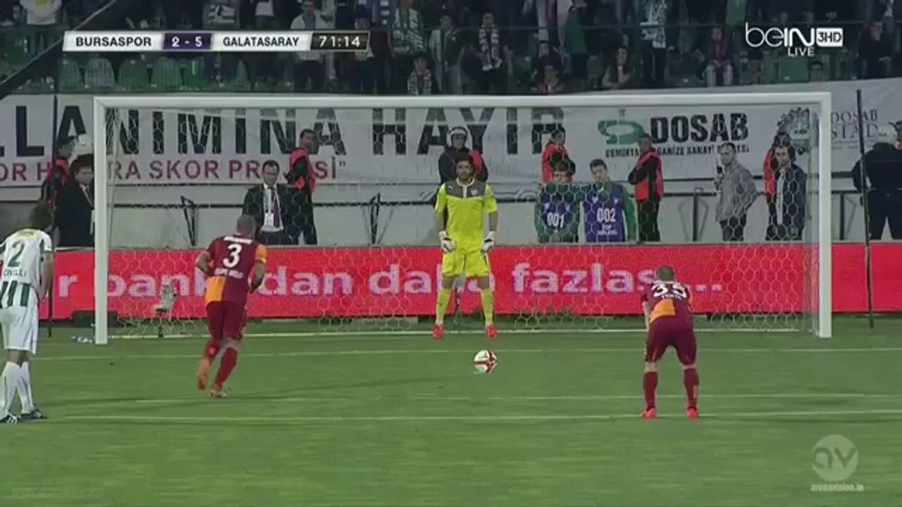 2-5 Bursaspor 2-5  Galatasaray (Türkiye Kupasi) Highlights
