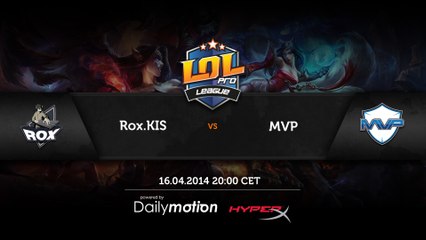 Rox.KIS -vs- MVP #Game 1 ENG