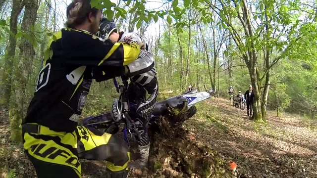 Gadins et loupés - stage enduro - Yannick BOSSI - 12 avril 2014