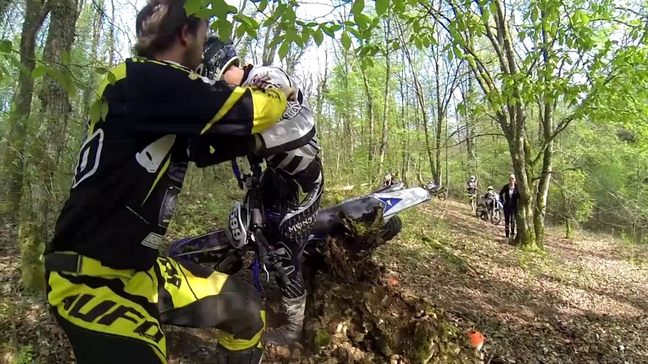 Gadins et loupés - stage enduro - Yannick BOSSI - 12 avril 2014