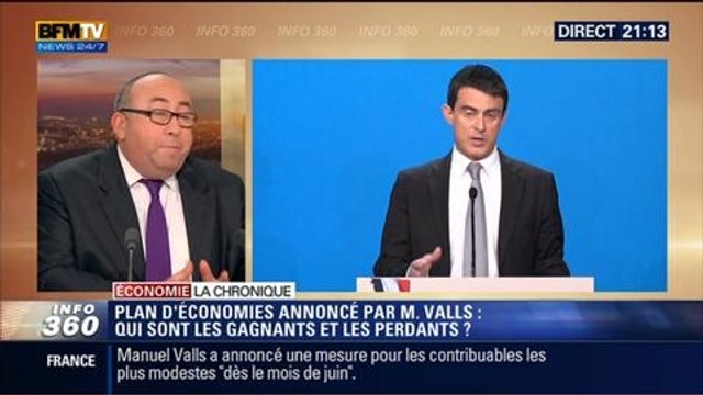 L'Éco du soir: Plan d'économies: les fonctionnaires vont devoir supporter le gel de leurs indices d'ici 2017 - 16/04