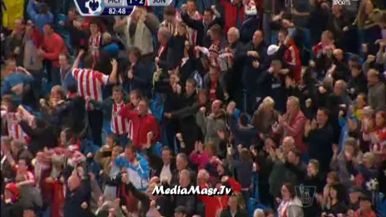 مانشستر سيتي 2-2 سندرلاند - الأسبوع 26 - 16/4/2014