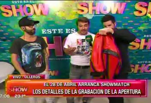 Paula en Este es el Show 3 (con Pedro en el móvil) - 16 de Abril