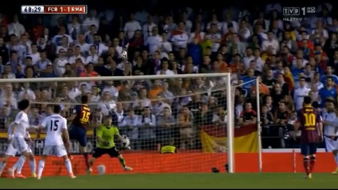 FC Barcelona - Real Madryt 1:2 All Goals & Highlights (16.04.2014)