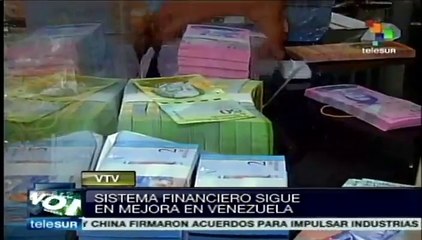 Gracias al ahorro el sistema financiero de Venezuela se fortalece