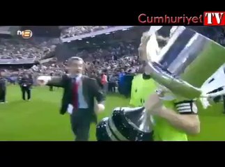 Real Madrid 2-1 Barcelona kupa töreni