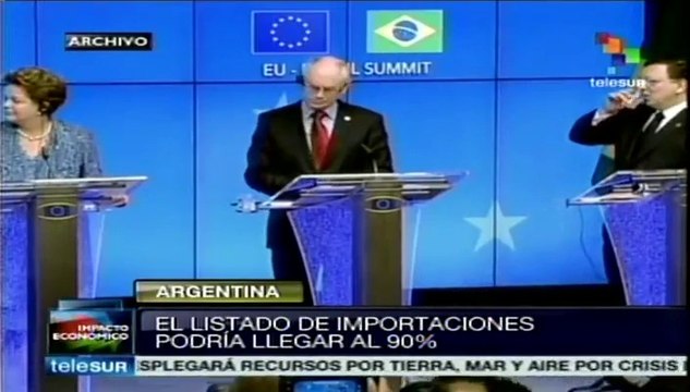 Argentina flexibiliza aranceles para avanzar en acuerdo MERCOSUR-UE
