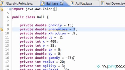 Learn Java 2.38- Game Applet- Play-Try Again in Action