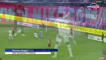 Coupe de France : les buts de Rennes-Angers ! (3-2)