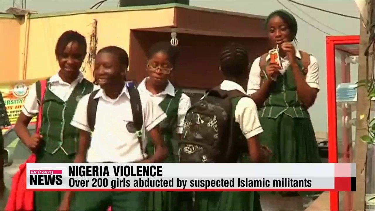 Over 200 girls abducted in Nigeria by suspected Islamist militants