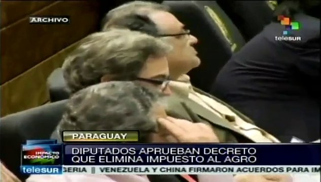 Paraguay aprueba decreto que elimina impuestos a exportación de granos