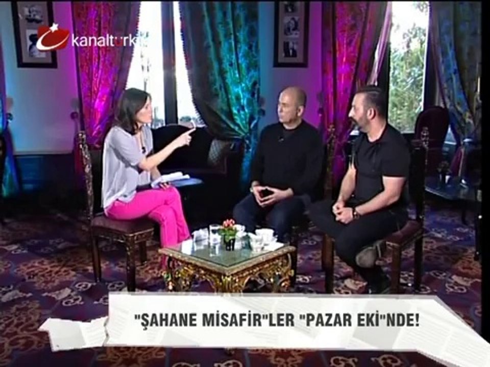 1) Şahane Misafir'ler Cem Yılmaz ve Ferzan Özpetek Pazar Eki'nde...