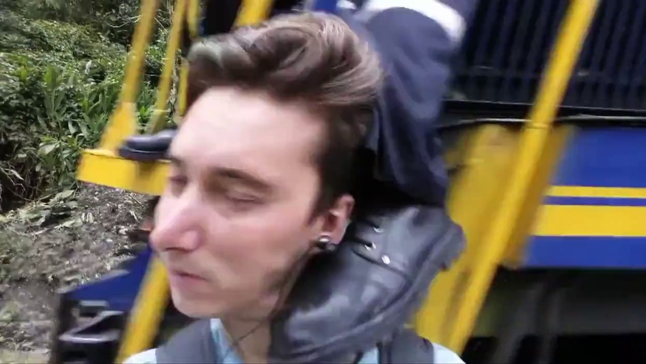 Selfie By Train FAIL | Kicked in the Head!