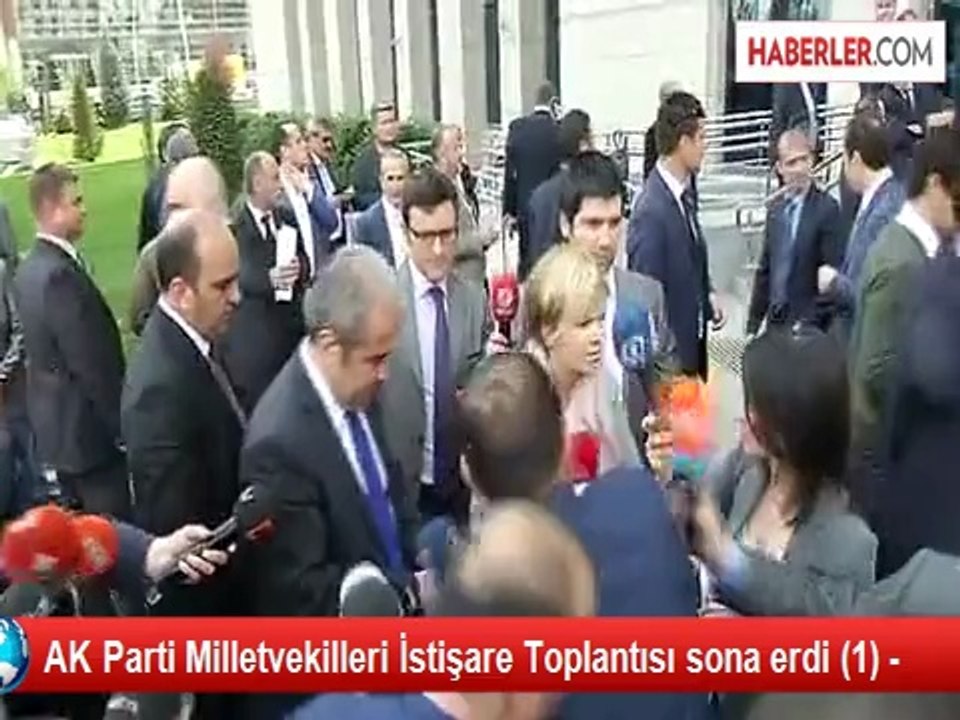 AK Parti Milletvekilleri İstişare Toplantısı sona erdi (1) -