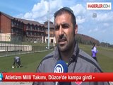 Atletizm Milli Takımı, Düzce'de Kampa Girdi