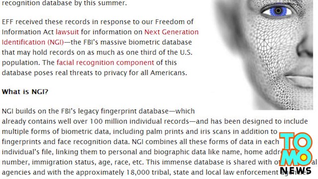 Big brother: FBI facial recognition to have 52 million photos by 2015