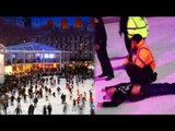 New York shooting: two men injured at ice skating rink in Manhattan