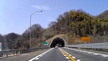 ドライブレコーダー【VD-1600HDPro】走行時映像「トンネルの出入り」