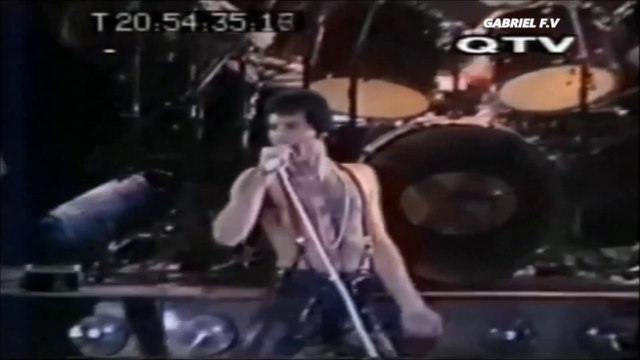 Queen Fat Bottomed Girls Live París'79 FULL FINAL REMASTER SOUND BIG SCREEN