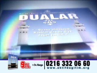 DUA KITABI KURANI KERIM VE PEYGAMBERIMIZDEN DUALAR KITABI AKTIF DAGITIM