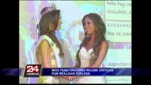Miss Perú Universo 2014 podría perder la corona por fotos en topless