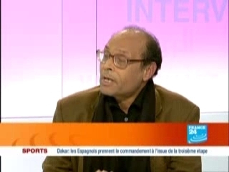 France 24 - Soula - Marzouki- 8/01/2007