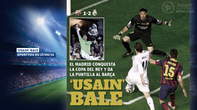 La folle course de Bale excite la presse, Messi plus que jamais critiqué !