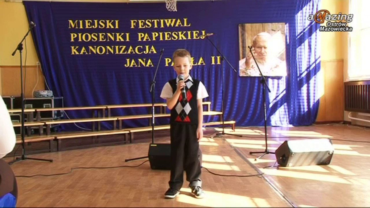 Miejski Festiwal Piosenki Papieskiej Ostrów Mazowiecka 2014