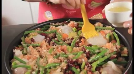 طريقة عمل تورلي الخضار بالدجاج _ مع فاطمة