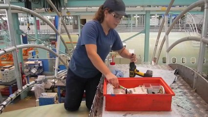 Métier. Ajusteuse monteuse dans l'aéronautique
