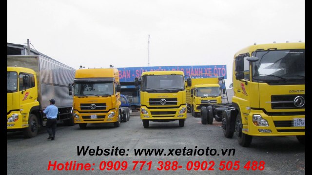 Hình ảnh xe tải Dongfeng 2t45, 3t45, 4t95, 6t, 7t, 7t5, 8t, 10t, 15t, 20t, 40t