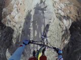 Most impressive Mountain bike ride... Better than free fall...