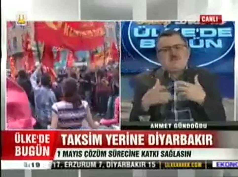 1 Mayıs'ı Maske Takmadan, Molotof Atmadan Kutlayacağız | Ülke TV