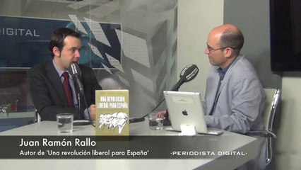 Juan Ramón Rallo, autor 'Una revolución liberal para España'. 16-4-2014