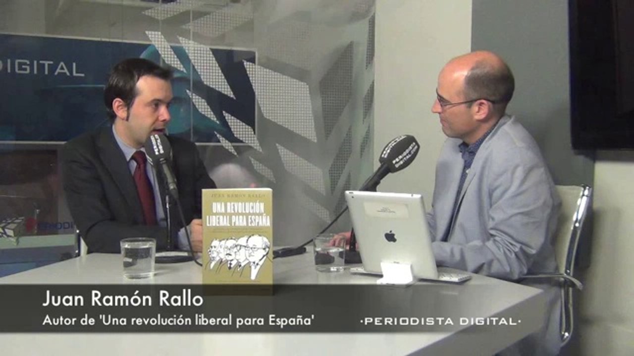Juan Ramón Rallo, autor 'Una revolución liberal para España'. 16-4-2014