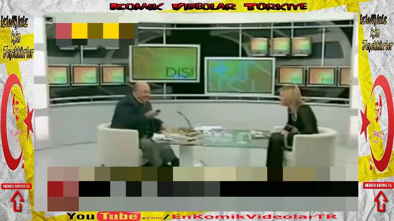 Canlı Yayın 'da Cep Telefonuyla Görüştü ( Komik Video )