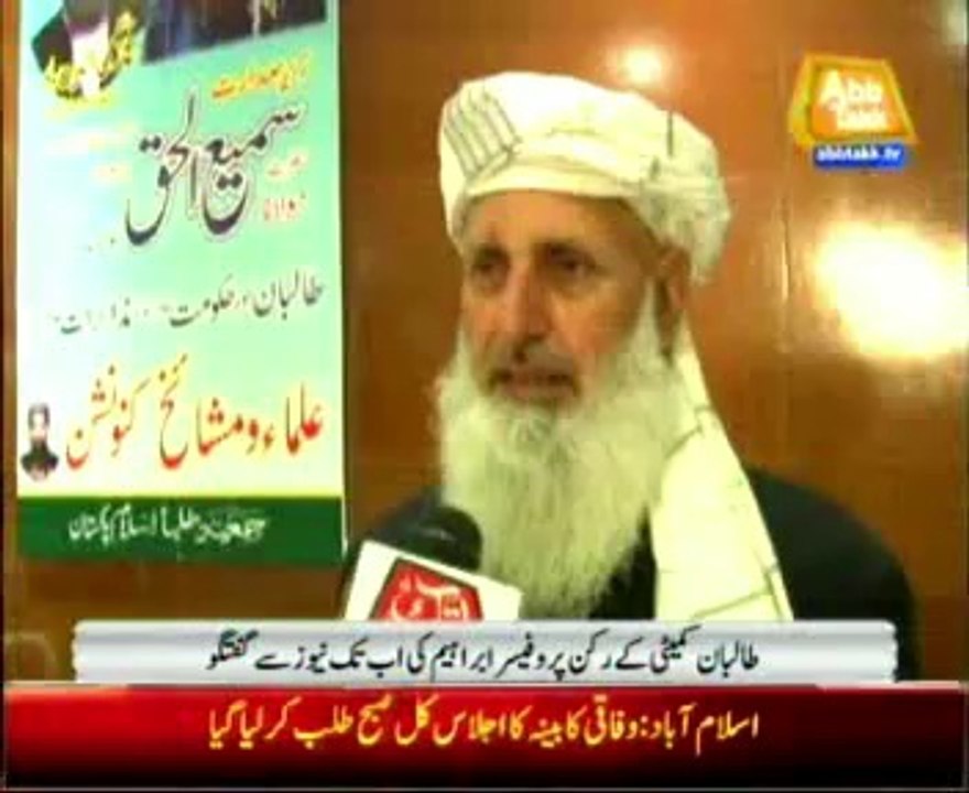 Peace talks will not be successful without ceasefire: Prof Ibrahim