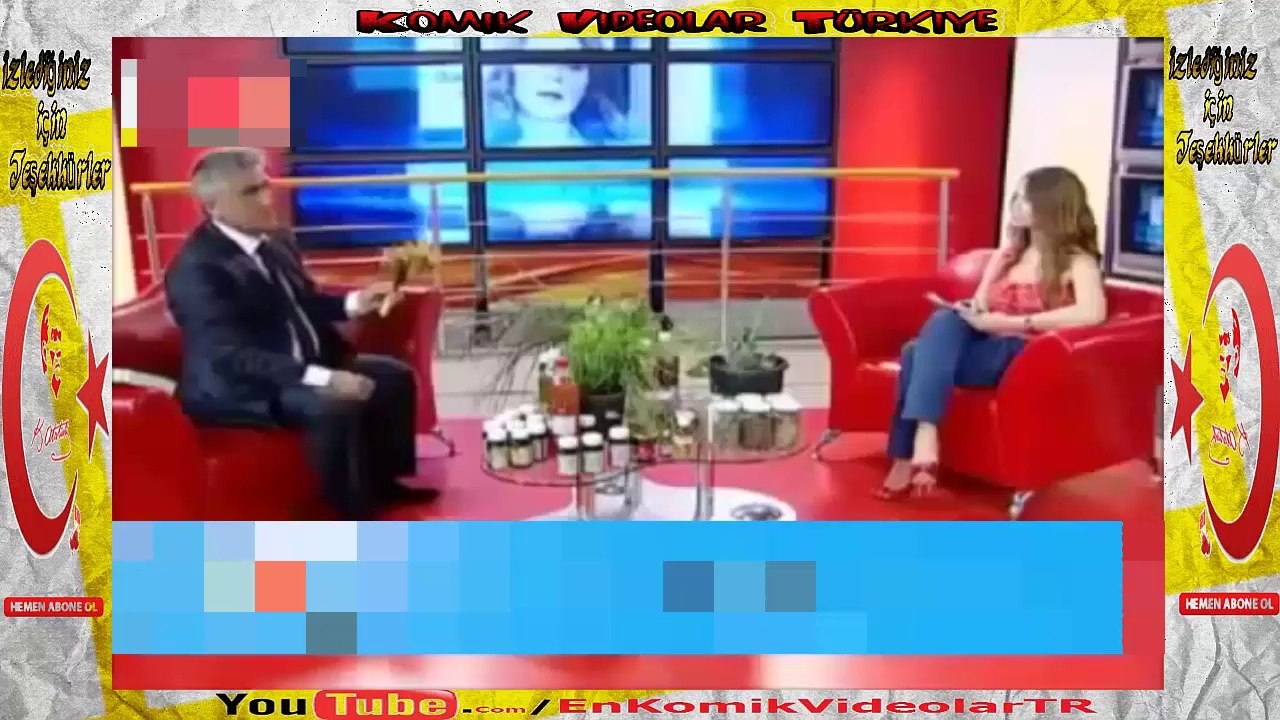 Canlı Yayında Şeyim Ağrıyor Gaf 'ı ( Komik Video )